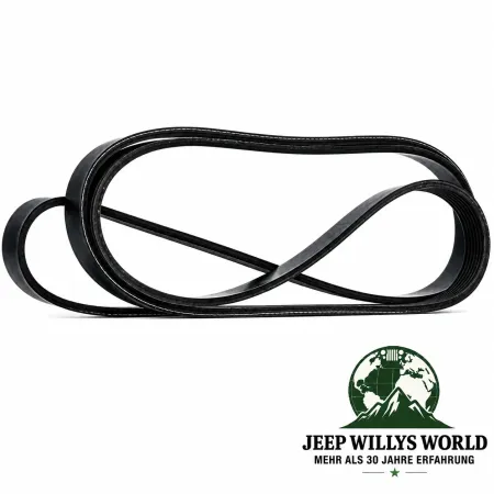 Keilrippenriemen Flachriemen Serpentinenriemen Jeep Wrangler JK 2,8L CRD mit Klimaanlage (07-18)