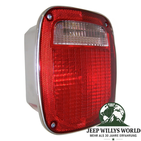 Tail light US right Chrome Jeep CJ 76-80