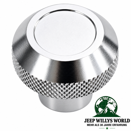 Armaturenbrett Zugschalterknopf Aluminium Jeep CJ 76-86