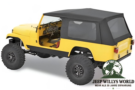 Supertop Verdeck mit getönten Scheiben Black Denim Jeep CJ8 81-85