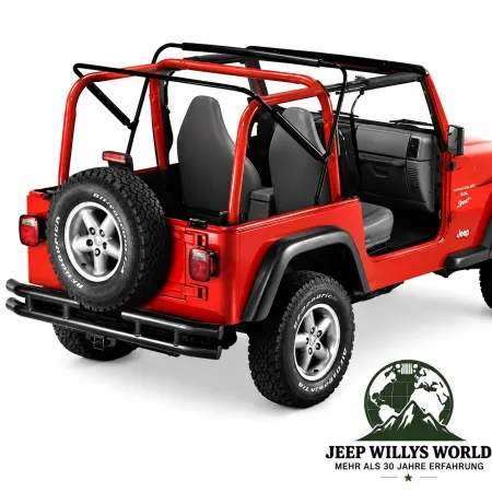 Bestop Supertop Softtop with tinted Windows Black Diamond Jeep Wrangler TJ (1996-2006)