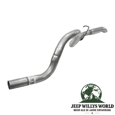 Exhaust Tailpipe (aluminized) with 2" (50,80 mm) Inlet for 4.0L and 5.2L gasoline engine. Jeep Grand Cherokee ZJ / ZG (1996-1998).
