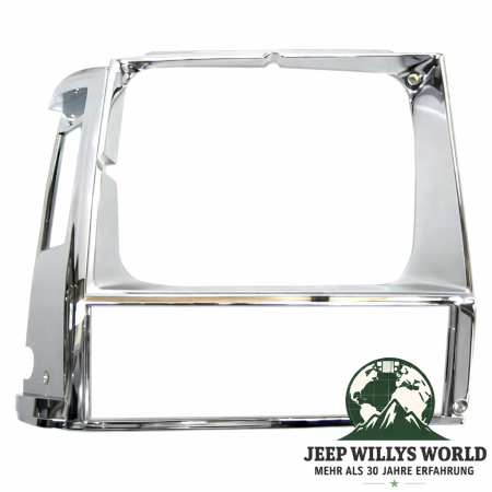 Scheinwerferrahmen Chrom Rechts Jeep Cherokee 84-90