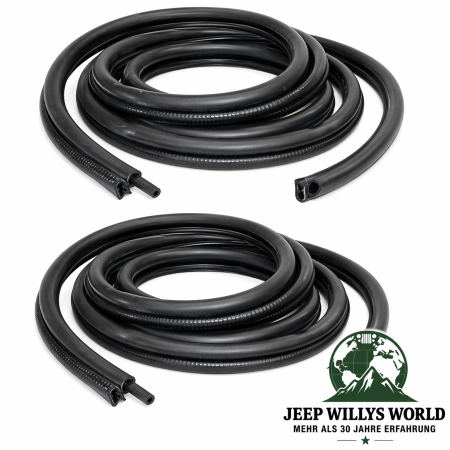 Door Seal Front / Rear 4-Doors Jeep Cherokee 84-96