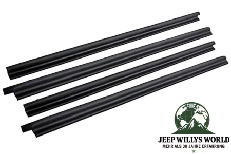 Türdichtung Abstreifer Set innen + außen Jeep CJ + Wrangler YJ 76-95