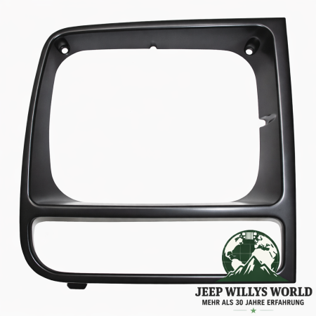 Scheinwerferrahmen Schwarz Kunststoff Links Jeep Cherokee 97-01