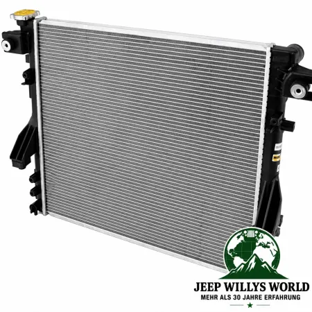 Kühler Wasserkühler Motorkühlung 3,6L + 3,8L Jeep Wrangler JK (07-18)