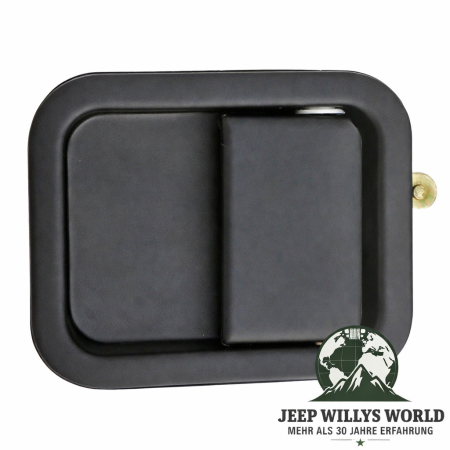 Türgriffmulde außen Stahltüre Schwarz Jeep CJ + Wrangler 81-06