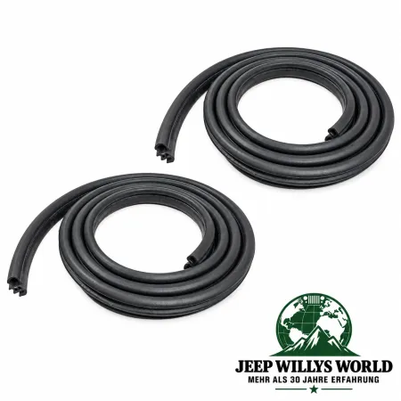 Fairchild Door Weather Seal Pair Rear right and left Jeep Grand Cherokee WJ WG (99-04)