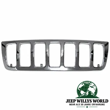 Crown Frontgrill Kühlergrill Blende Chrom Jeep Grand Cherokee WJ WG (99-03)