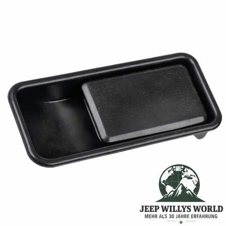 Door Paddle Handle Black Outside Halfdoor Jeep Wrangler 87-06