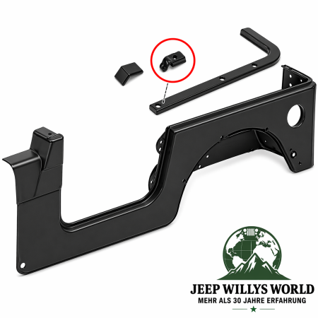 Karosserie Dichtungsecke an der Tür rechts Jeep Wrangler 96-06