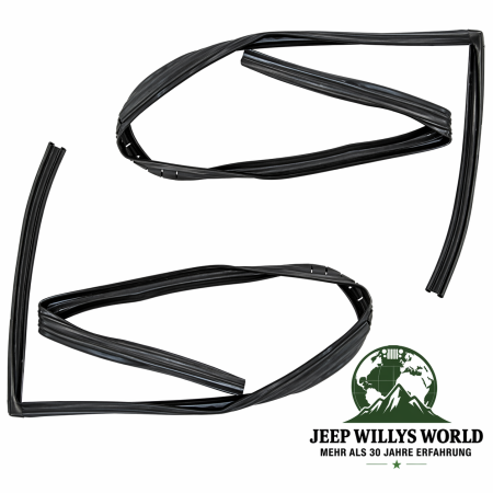 Türdichtung Fensterführung Paar links + rechts Jeep Wrangler 96-06