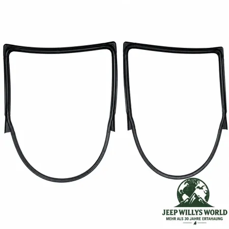 Fairchild Door Seal Weatherstripping Rear left + right full door Jeep Wrangler JK (07-18)