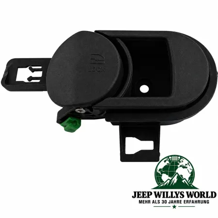 Dorman Door Handle Release Lock Front or Rear Left for Full Steel or Half Doors, Jeep Wrangler JK (09-18)