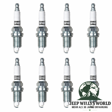 Spark Plug Set 5,2 L Jeep Grand Cherokee 93-96