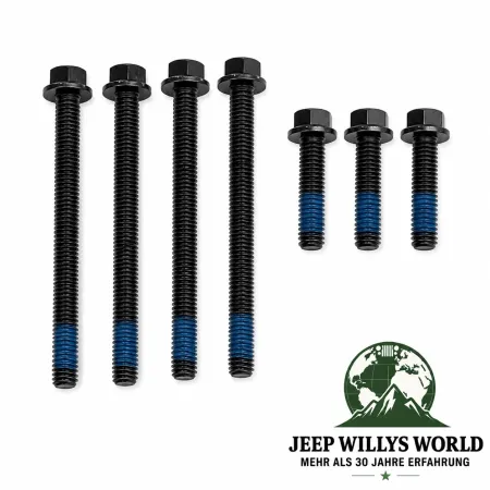 Dorman Wasserpumpen Montage Schrauben Befestigungs Set Jeep Grand Cherokee ZJ ZG 5,2L + 5,9L 8 Zyl. (1993-1998)