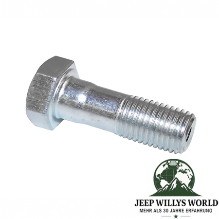 Befestigungsschraube Bremsschlauch 3/8"-24 Gewinde  Jeep CJ YJ TJ XJ ZJ WK