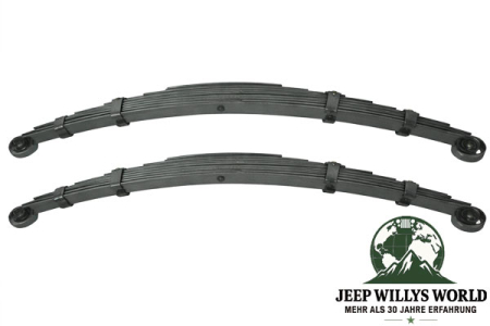 Blattfeder Blattfederpaket Paar hinten 11-Lagen Jeep CJ Willys Ford GPW 41-64
