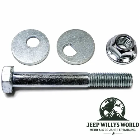 Crown Längslenker Exzenterschrauben Set. Jeep Wrangler TJ, JK / Grand Cherokee ZJ, ZG (93-18)