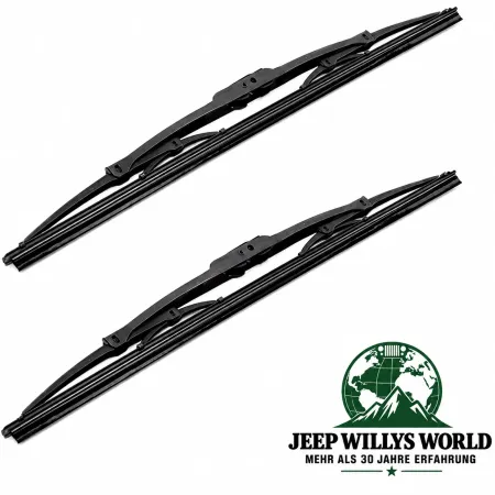 Crown Windshield Wiper Blade Pair Anco front left & right Jeep Wrangler JK (07-18)