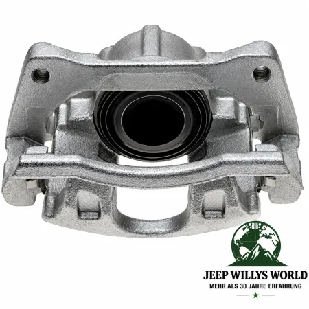 Raybestos R-Line Bremssattel vorne rechts mit Ø 302mm Bremsscheiben. Jeep Wrangler JK, Cherokee KK (07-18)
