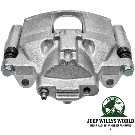 Raybestos R-Line Bremssattel vorne rechts mit Ø 302mm Bremsscheiben. Jeep Wrangler JK, Cherokee KK (07-18)