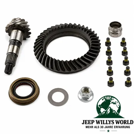 Spicer Kegelrad & Tellerrad Set Differential Vorderachse Dana 44 4.10 Jeep Wrangler JK Rubicon (07-18)