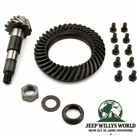 Spicer Kegelrad & Tellerrad Set Differential Hinterachse Dana 44 4.10 Jeep Wrangler JK Rubicon (07-18)