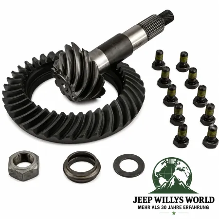 Spicer Kegelrad & Tellerrad Set Differential Hinterachse Dana 44 3.73 Jeep Wrangler JK Rubicon (07-18)