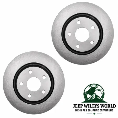 Raybestos R-Line Bremsscheibe Paar vorne Ø 332mm Jeep Wrangler JK (10-18)