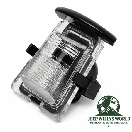 License Plate Bracket Lens US Jeep Wrangler JK (07-18)