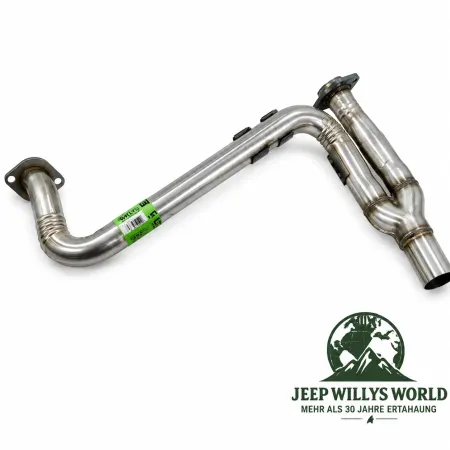 Walker Flammrohr Hosenrohr für 3,0L + 3,6L Motor. Jeep Wrangler JK (12-18)