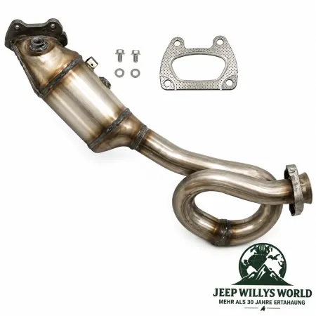 Katalysator links für 3,0L oder 3,6L Benzinmotoren. Jeep Wrangler JK (12-18)