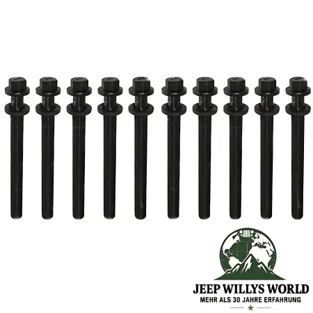 Zylinderkopfschrauben Set Jeep Wrangler JK, Cherokee KK, Dodge Nitro KA 2,8L CRD Diesel (07-18)
