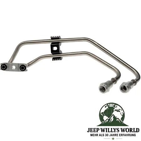 Dorman Zusatzgetriebeölkühler Leitung Set Automatikgetriebe W5A580 / NAG1 Jeep Wrangler JK 3,0L + 3,6L (05-18)