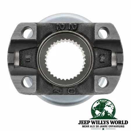 Output Shaft Yoke (front) NP242 / NP247 Transfer Case Jeep Wrangler + Grand Cherokee 01-18