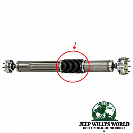 Driveshaft Boot rear Jeep Wrangler JK 4-Doors 09-18