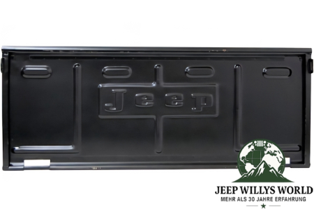 Heckklappe mit Jeep Prägung CJ2A CJ3A CJ3B CJ5 46-75