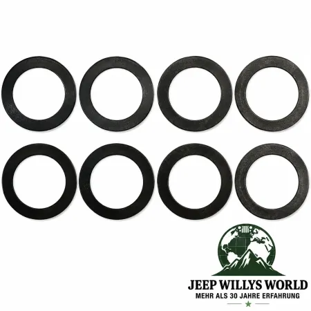 Spicer Kegelradeinstellscheiben Satz Vorderachse Dana 30 und Hinterachse Dana 44 Jeep Wrangler  / Grand Cherokee  / Commander (94-25)