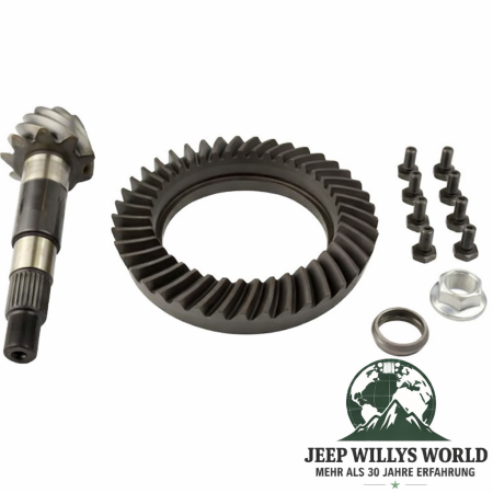 Kegelrad & Tellerrad Set hinten Dana 35 Ratio 4.56 Jeep Wrangler + Cherokee + Grand Cherokee 84-00