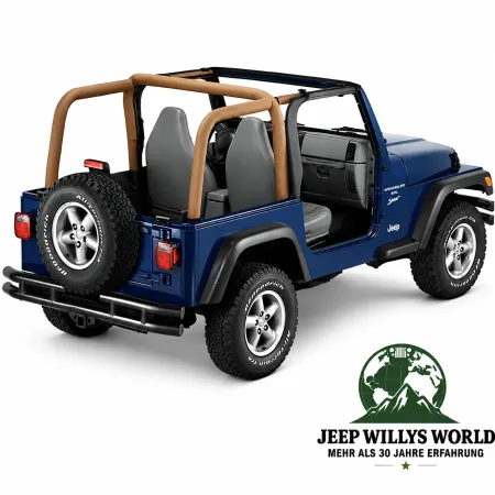 Bestop Roll Bar Sport Cover Spice Denim Bestop Jeep Wrangler TJ (1996-2002)