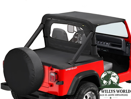 Winjammer Black Denim Jeep CJ5 CJ7 CJ8 Wrangler YJ 80-95