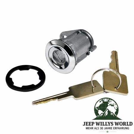 Schließzylinder mit Schlüssel Jeep CJ + Wrangler + Cherokee 81-90