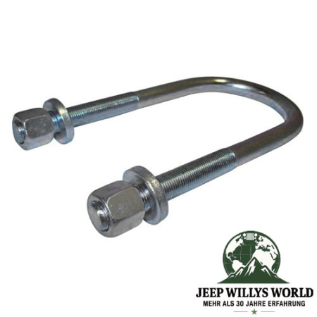 Blattfederbügel vorne / hinten Dana 30 + 35 + 20  Jeep CJ + Wrangler YJ 74-95
