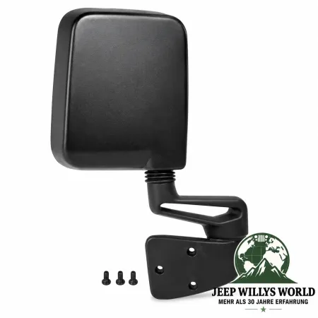 Außenspiegel Rechts Schwarz Jeep Wrangler 87-06