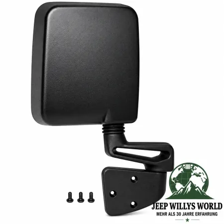 Außenspiegel Links Schwarz Jeep Wrangler 87-06