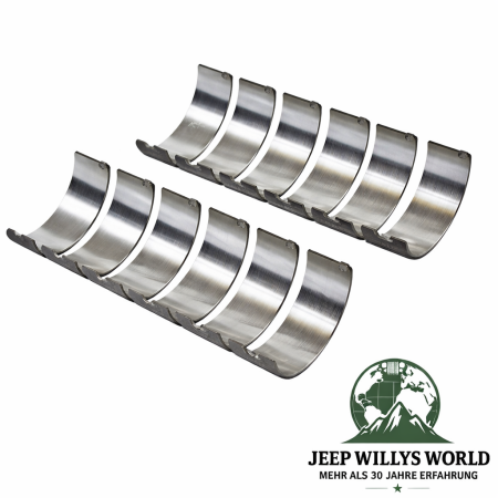 Connecting Rod Bearing Set .010" Over Size 3,8 + 4,0 + 4,2 L Jeep CJ + Wrangler + Cherokee + Grand Cherokee 72-04