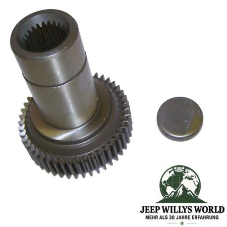 Eingnagsschaftwelle für NP228 oder NP229 Verteilergetriebe. Jeep SJ / J Serie / Cherokee XJ (1982-1991).