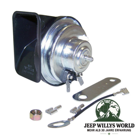 Horn Low Pitch Jeep CJ Wrangler Cherokee 76-91